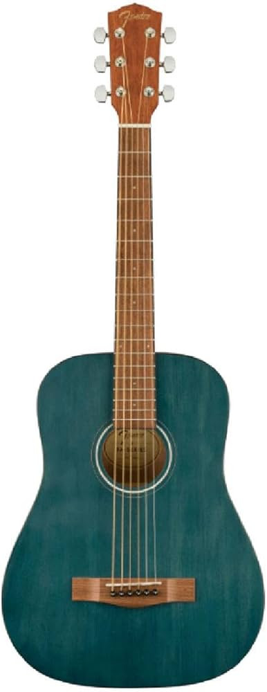 Fender FA-15 3/4 Scale Steel String Acoustic Guitar, with 2-Year Warranty, Blue, with Gig Bag | Amazon (US)