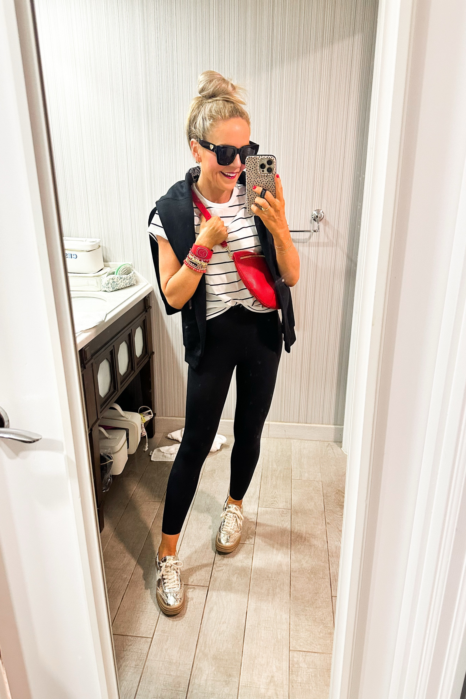 last day best day look — keeping it simple with spanx leggings and a comfy tee! 

#LTKStyleTip #LTKSeasonal #LTKTravel