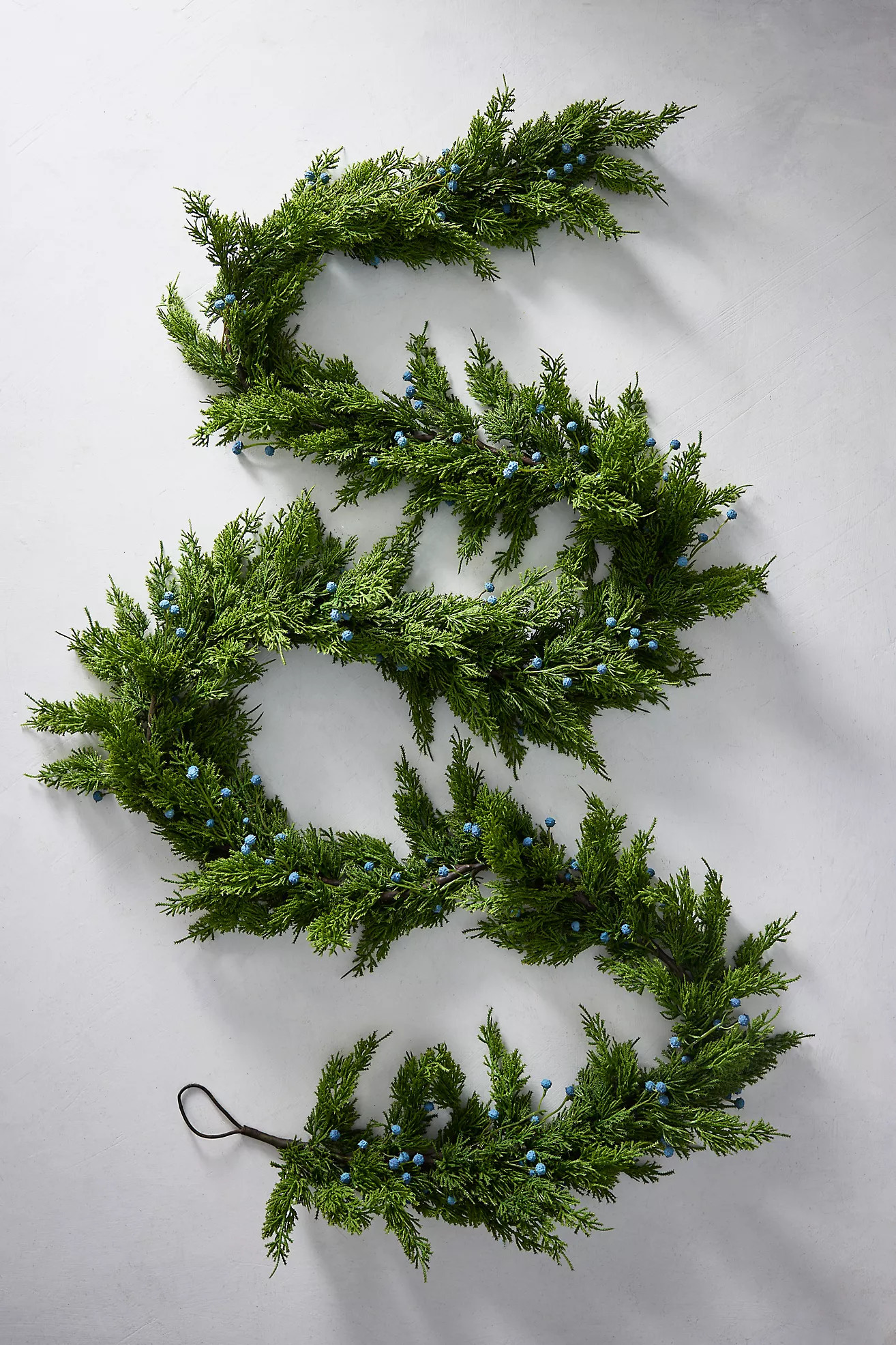 Faux Juniper Berry Garland, 108" | Anthropologie (US)