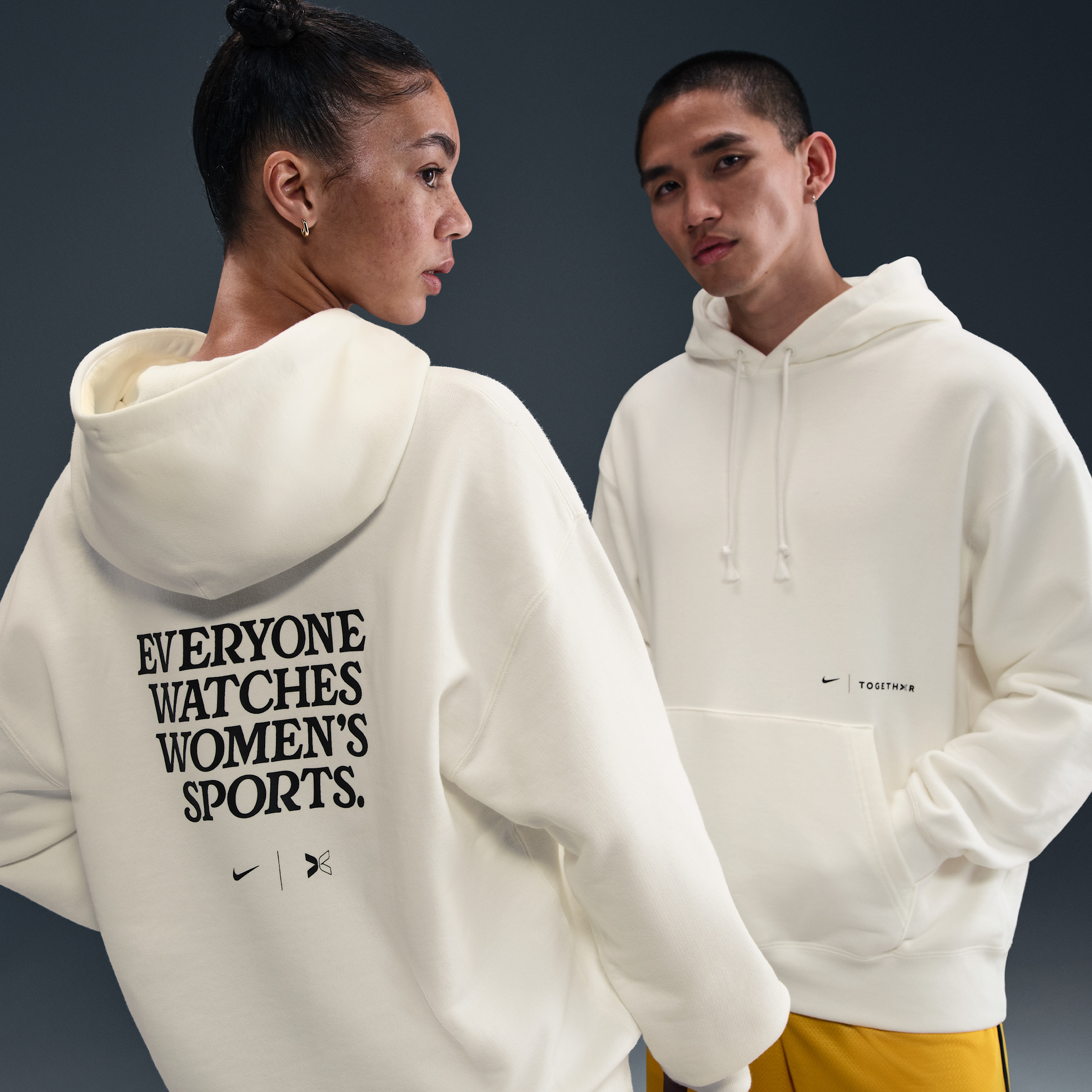 Everyone Watches Sportsâ¢ Nike Men's by TOGETHXR Pullover Hoodie in White | IF1965-133 | Nike (US)
