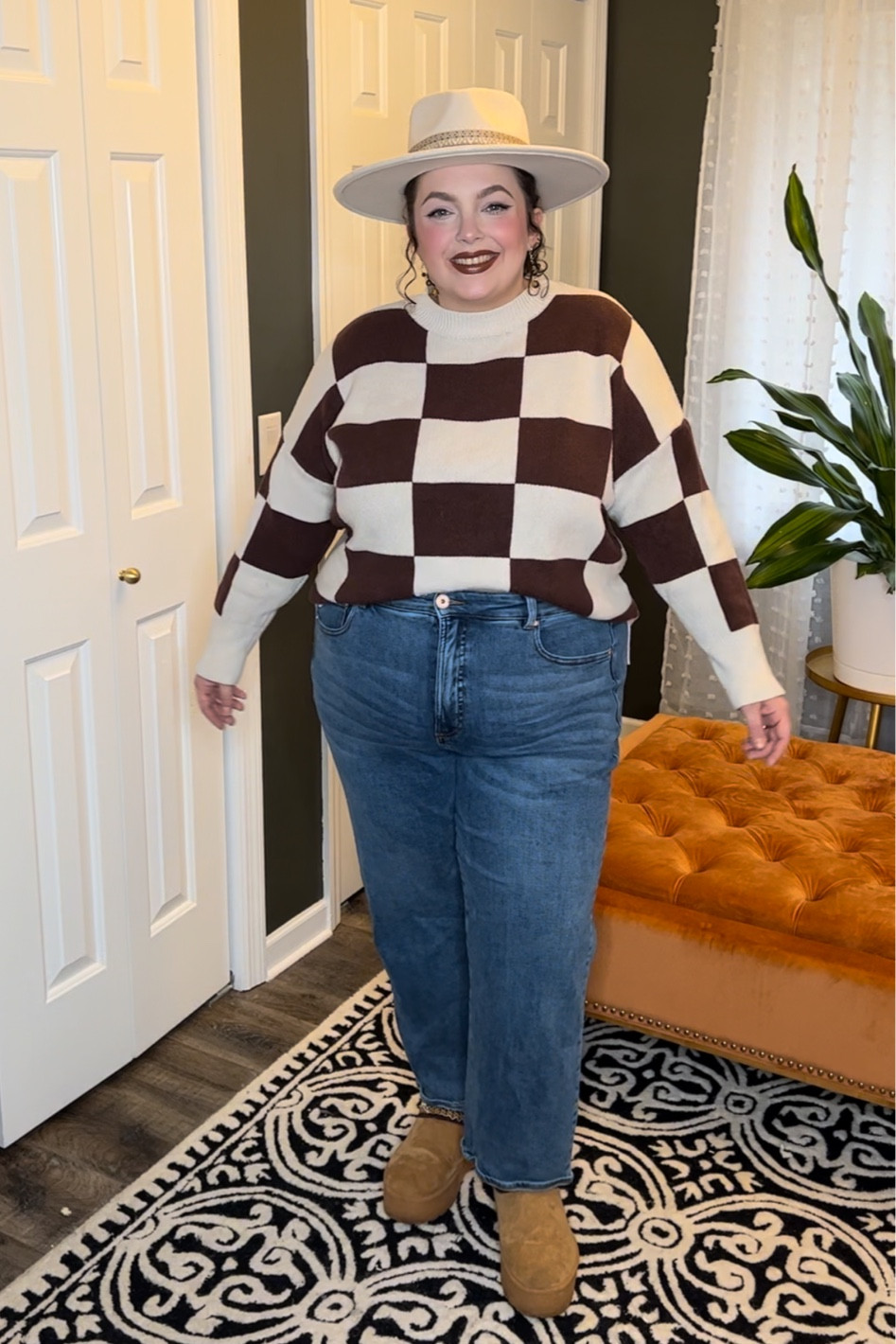 Checker sweaters got me feeling some type of way 😍

#LTKstyletip #LTKplussize