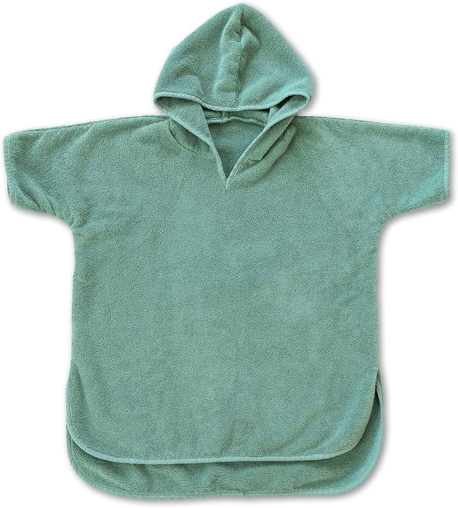Natemia Poncho Towels for Kids - Toddler Towel Poncho, Organic Baby Bath Towel with Hood for Newb... | Amazon (US)