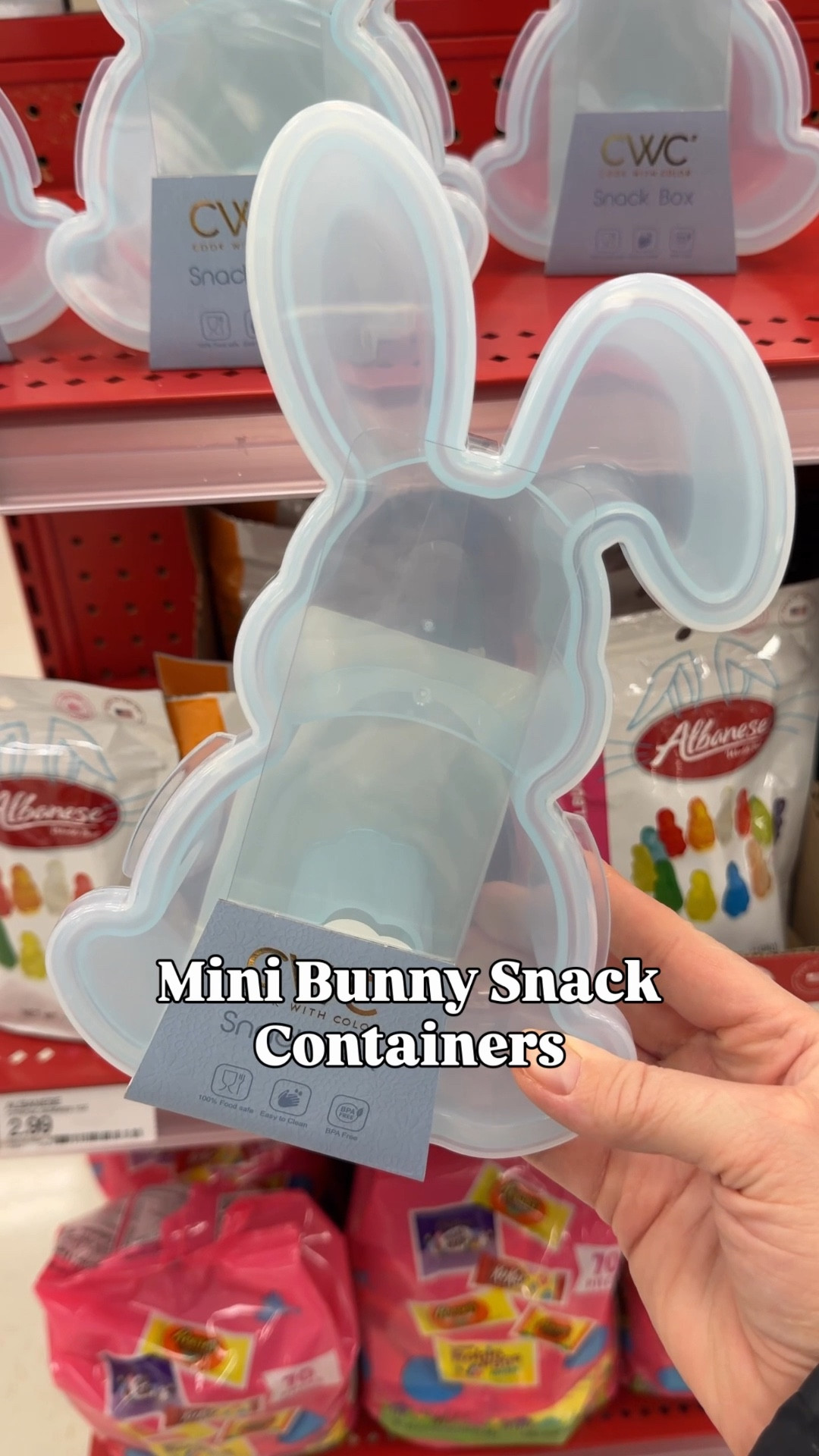 🐰 These mini bunny containers are the cutest little way to package Easter treats! Perfect for filling with Peeps, candy, crackers, or small surprises for Easter baskets, classroom treats, or spring parties.

They make snack time feel extra festive and are such a fun way to create adorable little Easter treat boxes. @Target 

#EasterTreats #EasterBaskets #SpringTreats #EasterSnacks #KidsTreats #EasterIdeas #SeasonalFinds #LTKFamily

#LTKSeasonal #LTKfoodie #LTKmomlife
