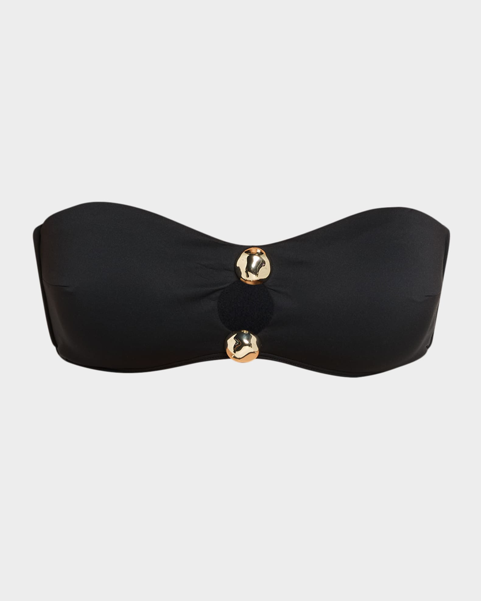 Nicola Studded Bandeau Bikini Top | Neiman Marcus