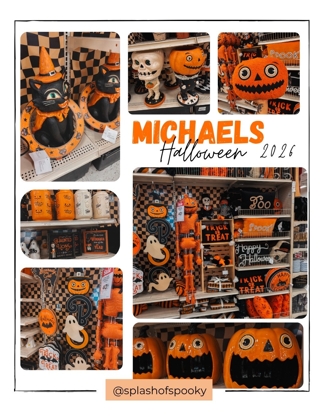Oh Michaels. I love when you look like this ❤️ 

As soon as I walked into the store, I was greeted with the smell of pumpkin spice. 

I took a little Halloween Hunting trip to Michael’s and they were fully stocked with spooky season goodness. Look at how many smiling jack-o-lanterns they had! And you know I’m a fan of all of their pillows.

Is anything catching your eye?

#LTKHome #LTKSeasonal #LTKSaleAlert