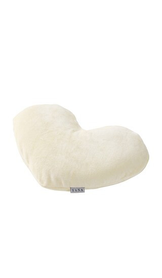 Yana Sleep Weighted Heart Shaped Pillow in Ivory. | Revolve Clothing (Global)