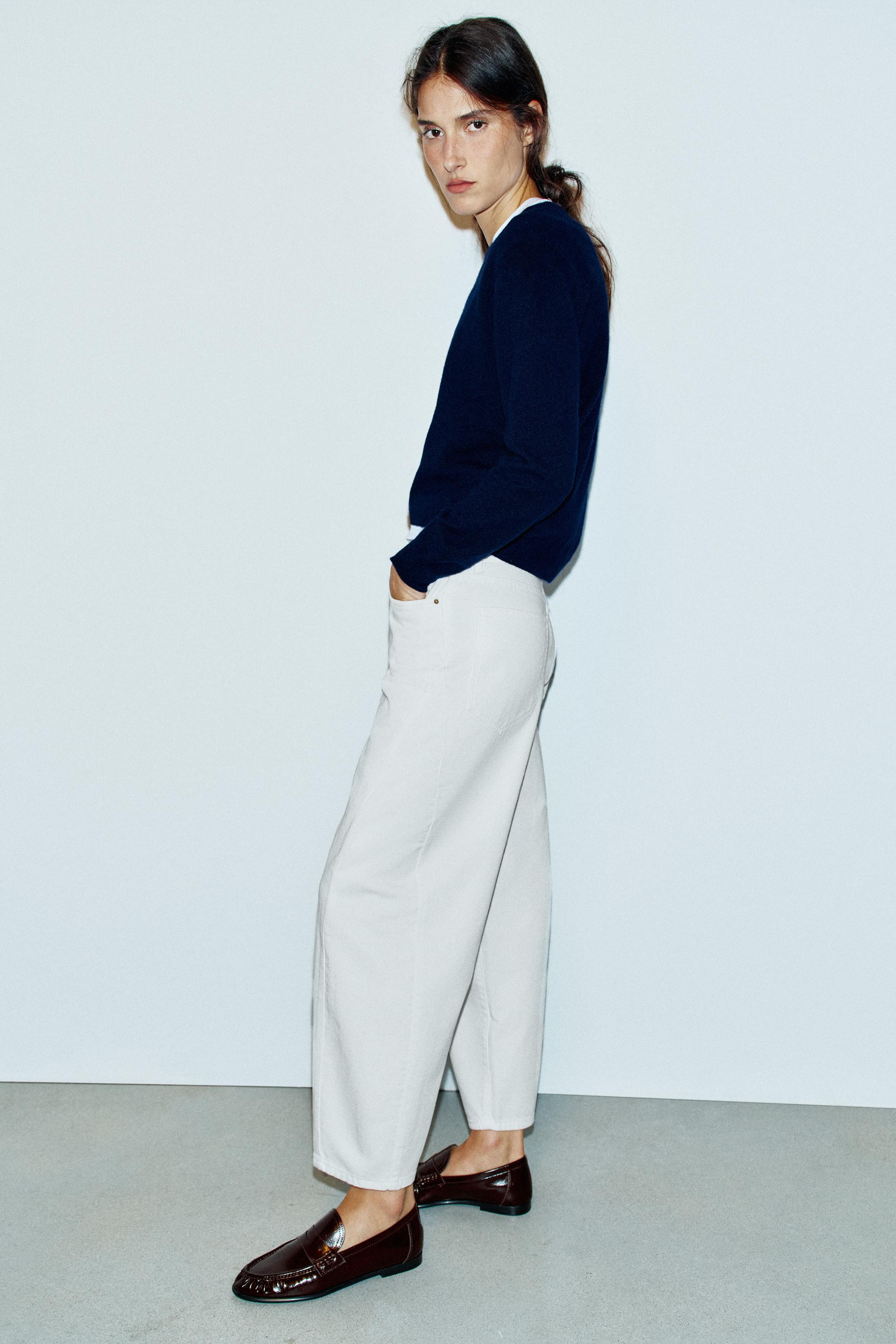 Z1975 HIGH-RISE BARREL JEANS | Zara US