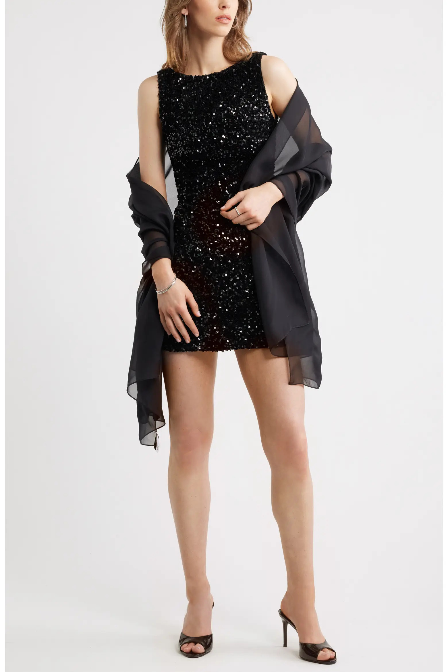 Nordstrom Silk Chiffon Wrap (Women) | Nordstrom | Nordstrom