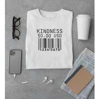 Kindness Shirt, Kindess Is Free Unisex Tshirt, Be Kind Spread Inspirational Shirt | Etsy (US)