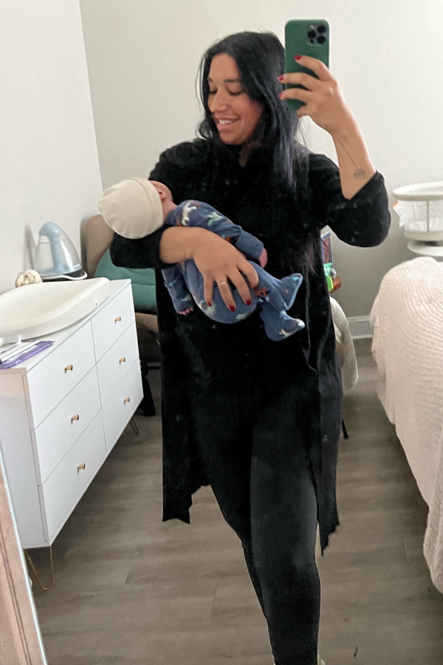 OK so one thing I have found is that THE BEST clothes for newborns are the 2 way zip footie pajamas. Nothing is worse than having to close 2000 snaps or buttons. I love this onesie from #Carter’s 🥰 Also, that hatch scale in the background is a MUST HAVE!

#LTKbaby #LTKbump #LTKfamily