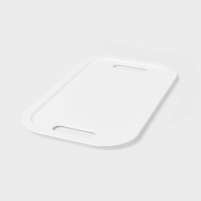 Narrow Decorative Plastic Lid White - Brightroom™: Storage Bin Lid for 13" Cube System, Univers... | Target