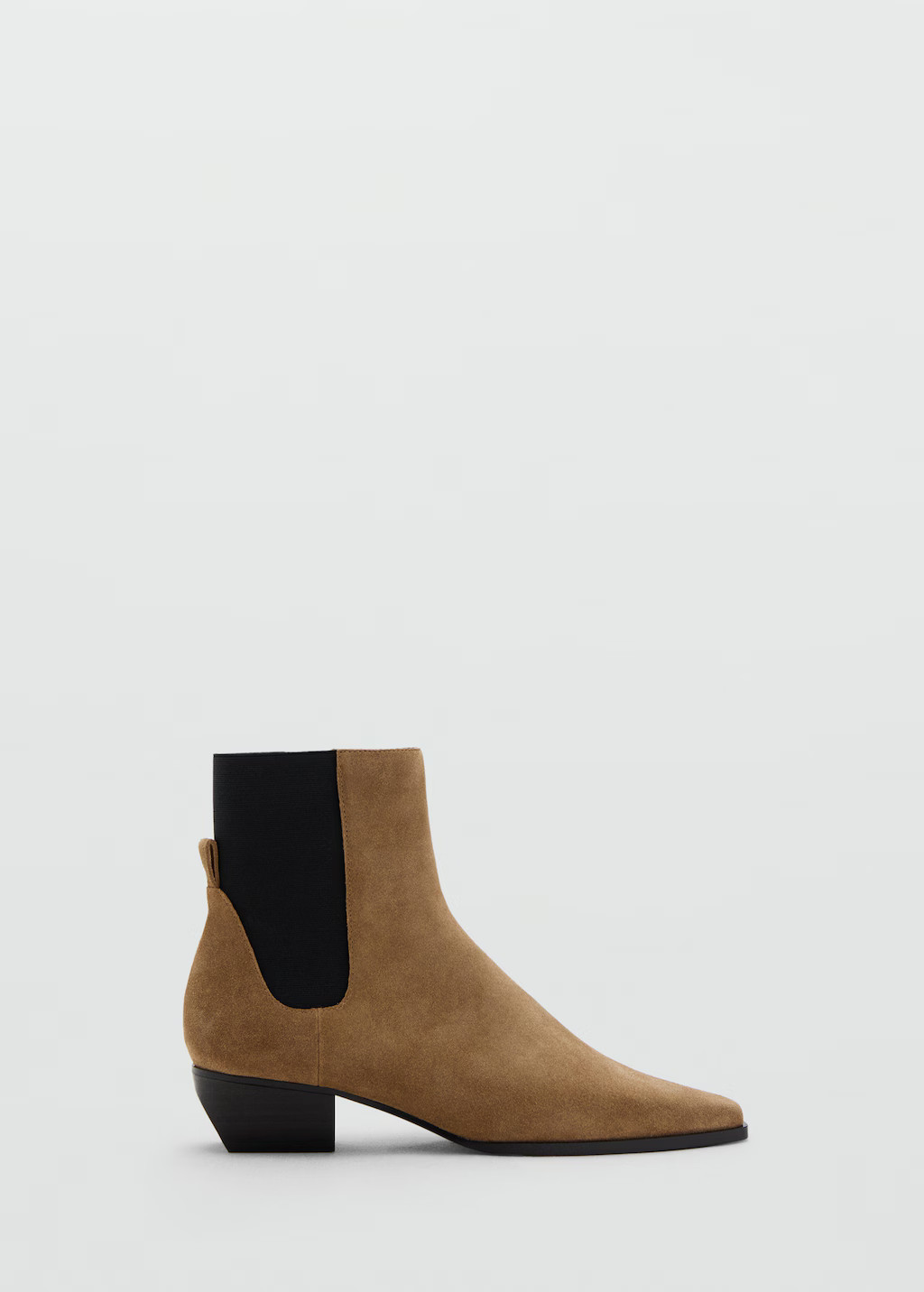 Heel suede ankle boot - Women | MANGO Netherlands | Mango EU