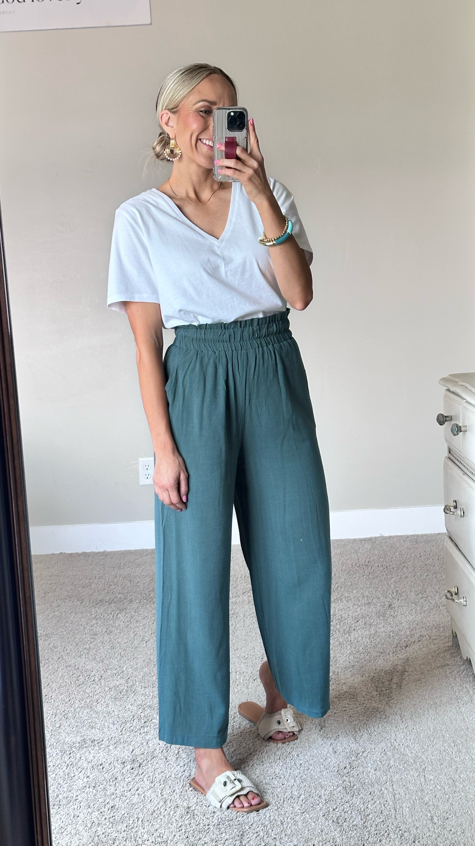 These Amazon linen pants are perfect for summer! 

Top: TTS 
Pants: TTS 

#LTKStyleTip #LTKFindsUnder50 #LTKSeasonal