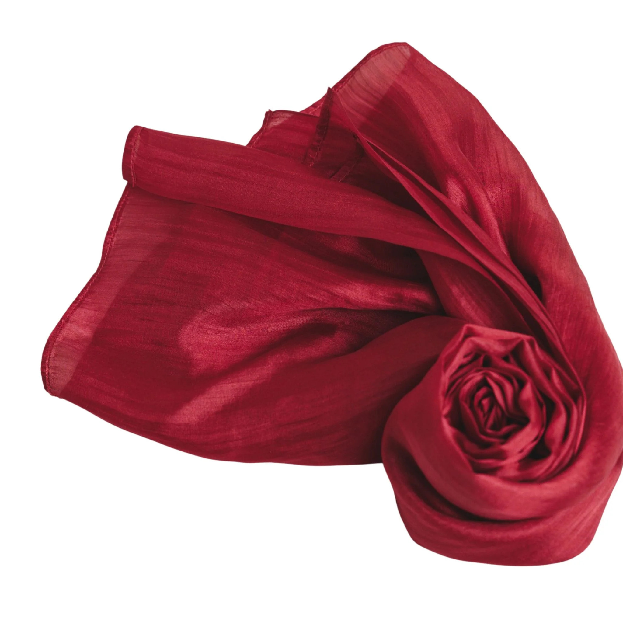 Burgundy Scarf One Size | DOORS NYC