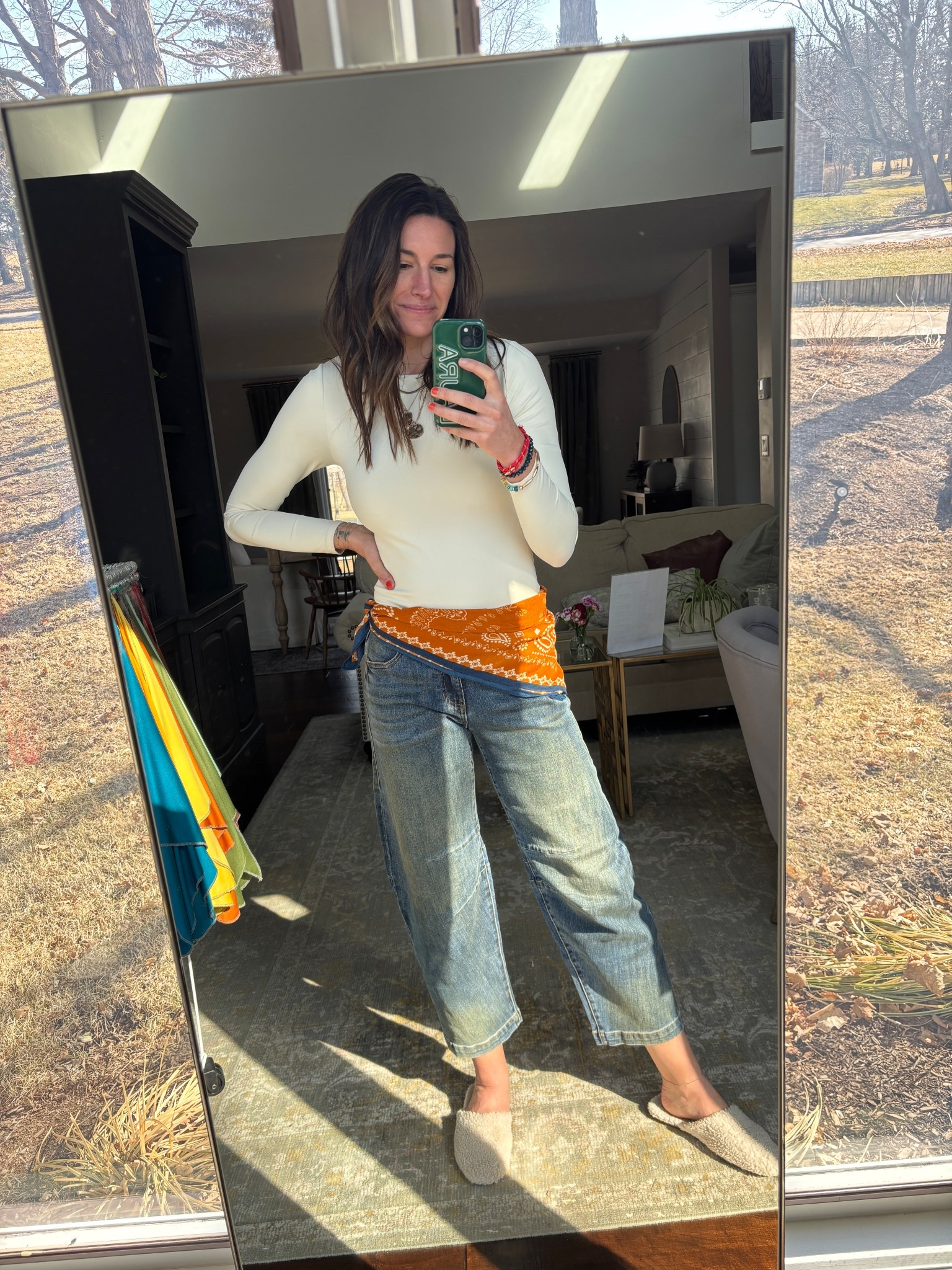 Wearing a medium in top 

#LTKootd #LTKgrwm #LTKdayinmylife