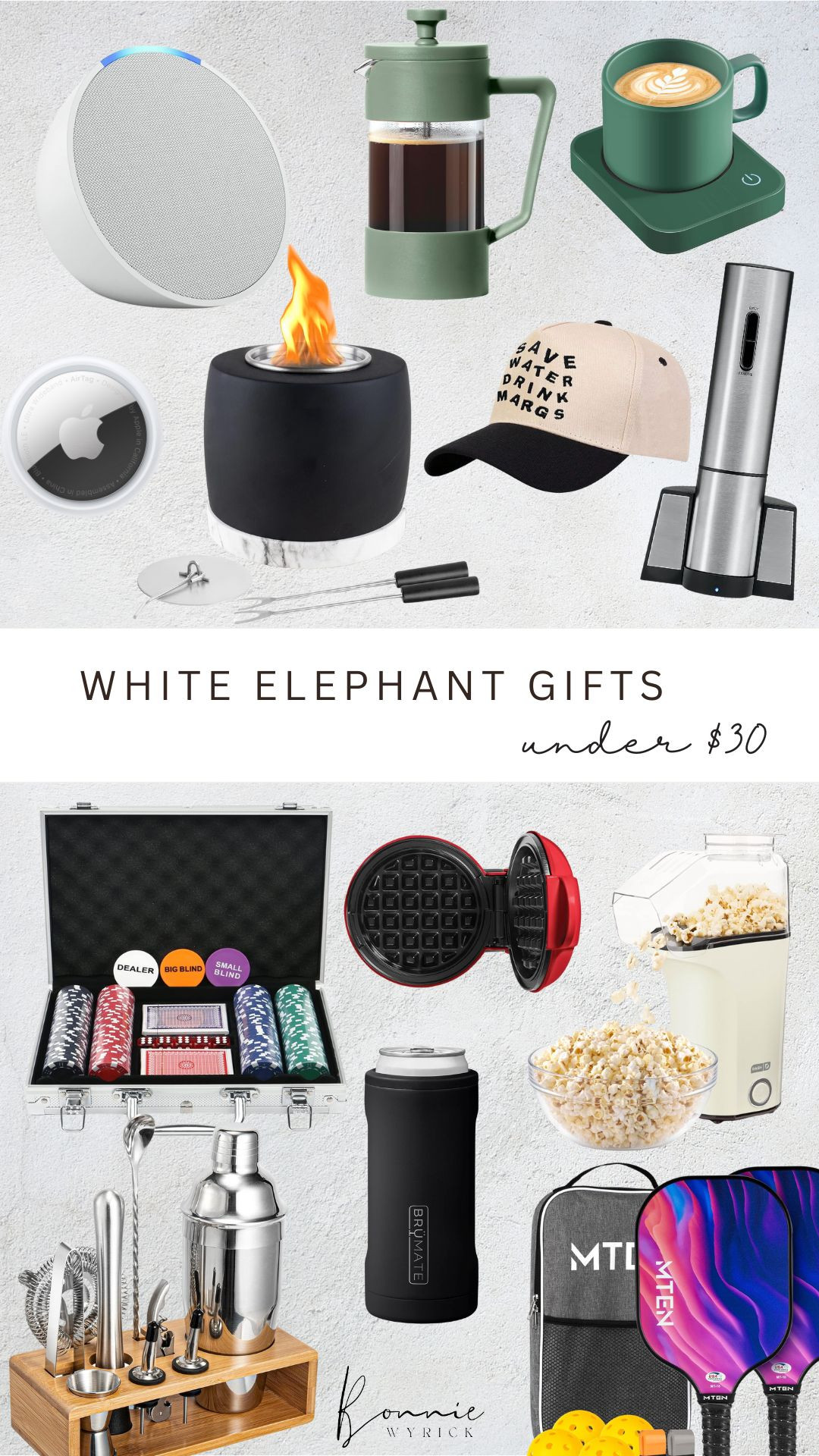 White elephant gifts under $30!
-
-
-
gifts for anyone, corporate work party gifts, secret santa gifts, gifts for the person who has everything, easy gifts, amazon gifts 

 #LTKGiftGuide #LTKHoliday #LTKFindsUnder50