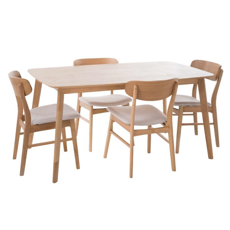 5pc Lucious 60" Dining Set - Christopher Knight Home | Target