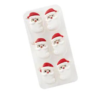 Sweet Tooth Fairy® Santa Icing Decorations, 6ct. | Michaels | Michaels Stores