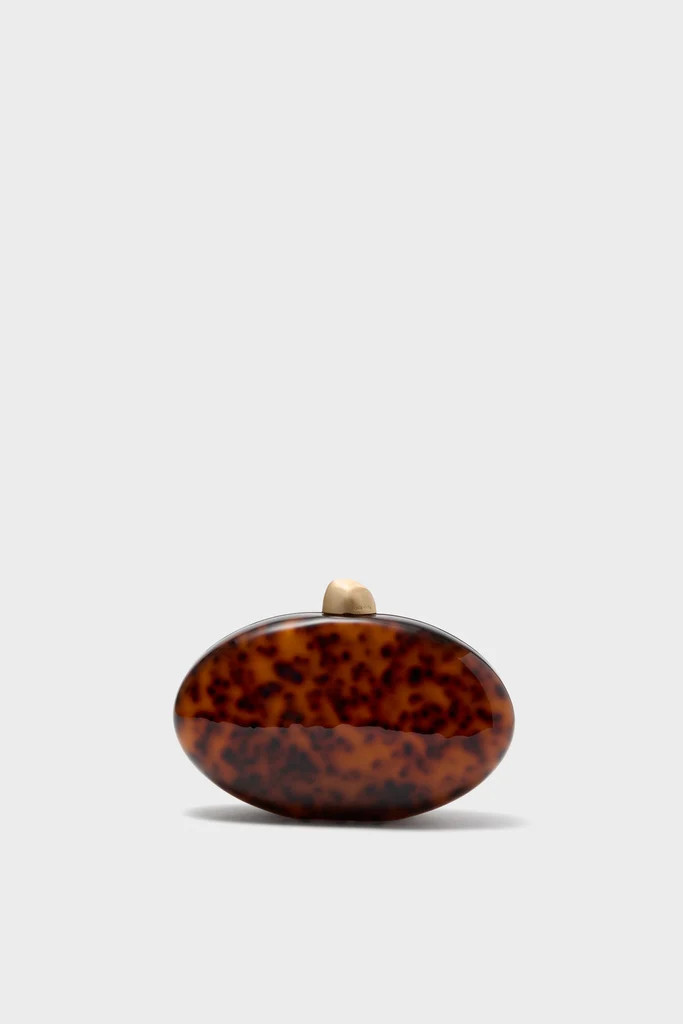 Caramel Tortoise Eviana Clutch | Tuckernuck (US)