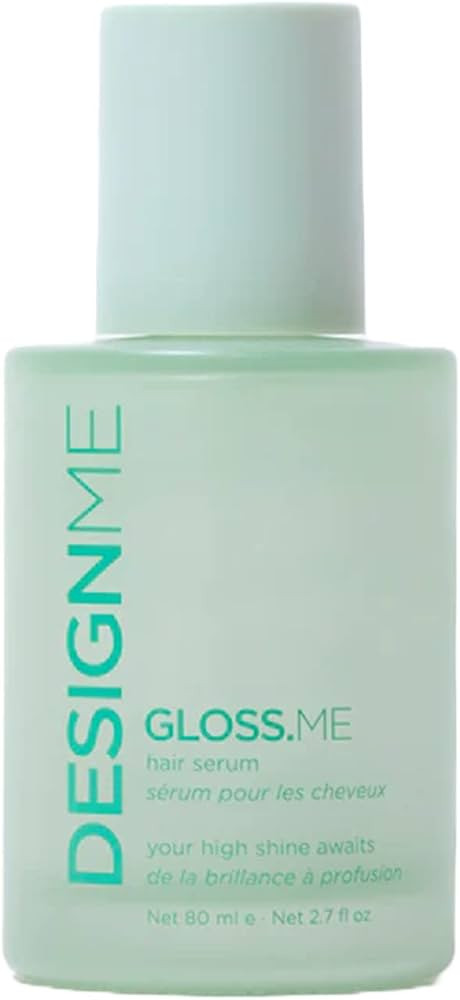 DESIGNME GLOSS.ME Hair Serum with Argan Oil | Anti Frizz Hair Serum | Hair Shine Serum, 80mL | Amazon (CA)