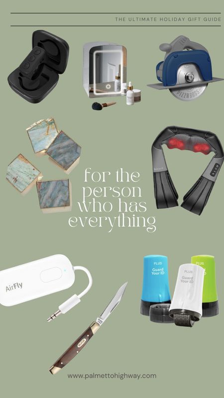 Elevate your gifting game with my guide for the person who has everything!

#UniqueGifts
#SurprisePresents
#UnexpectedTreats
#RandomDelights
#QuirkyGiftIdeas

#LTKfindsunder50 #LTKSeasonal #LTKGiftGuide