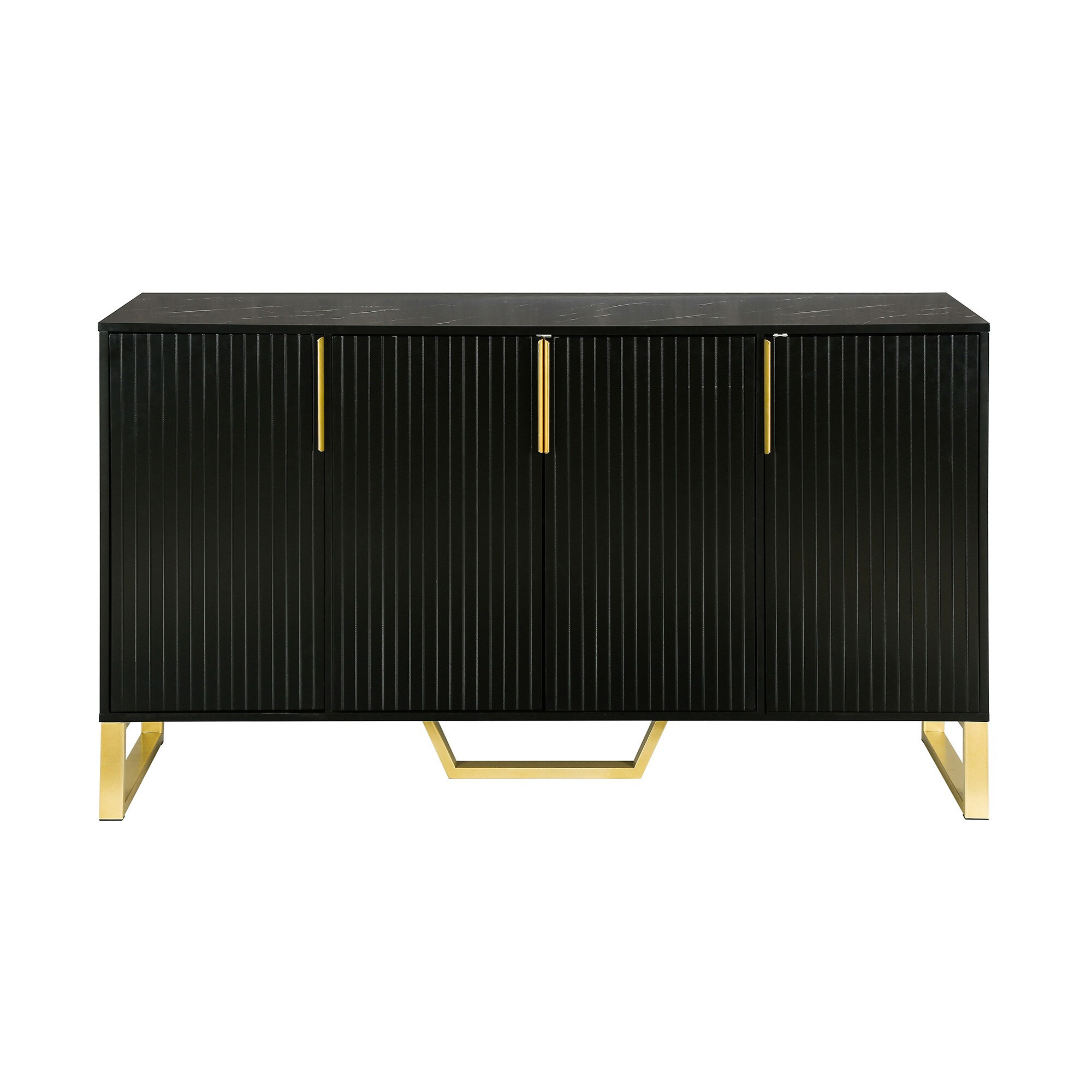 Lowe's Contemporary/Modern Black Sideboard one_size | BG-4 | Lowe's