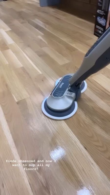 This steam mop was an instant obession for me. You can use the mop on both tile and wood. I love how clean my floors feel when I've finished mopping with this machine. A must have if you're a home owner or renter, have kids or pets, or can't stand icky floors like me!

#LTKhome #LTKGiftGuide #LTKsalealert