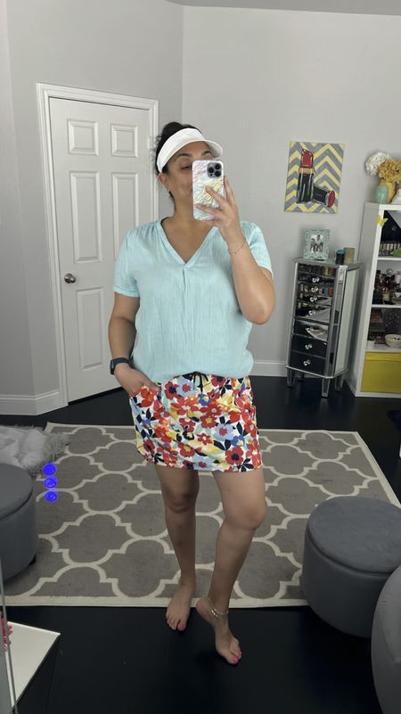 Entire outfit under $50! A better summer outfit does not exist in my opinion 😁 Staying cool but still looking stylish! Pieces come in other colors as well.

#LTKMidsize #LTKFindsUnder50 #LTKActive
