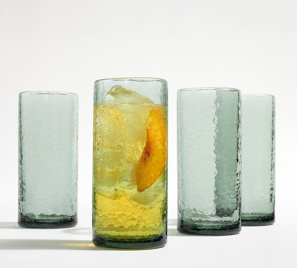 Hammered Outdoor Drinking Glasses | Pottery Barn (US)