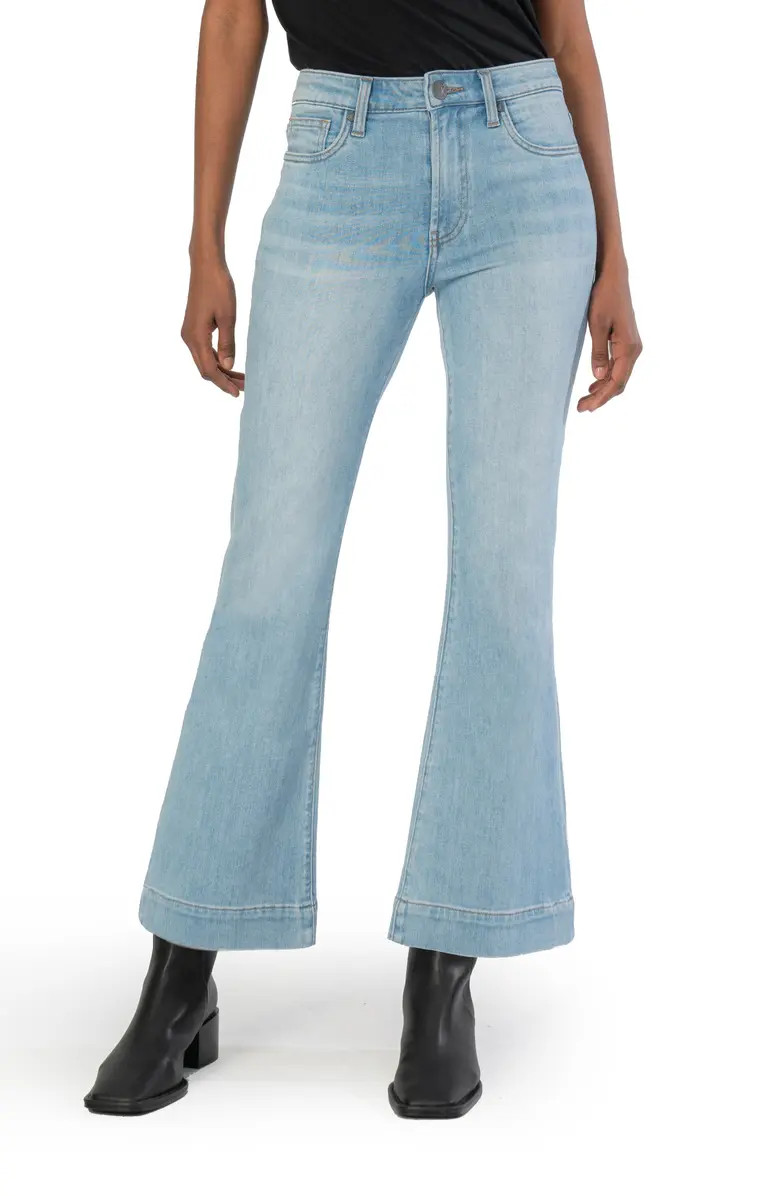 Kelsey Fab Ab High Waist Flare Jeans | Nordstrom