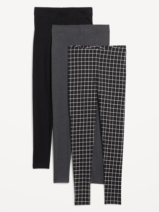 High-Waisted Leggings 3-Pack For Women | Old Navy (US)