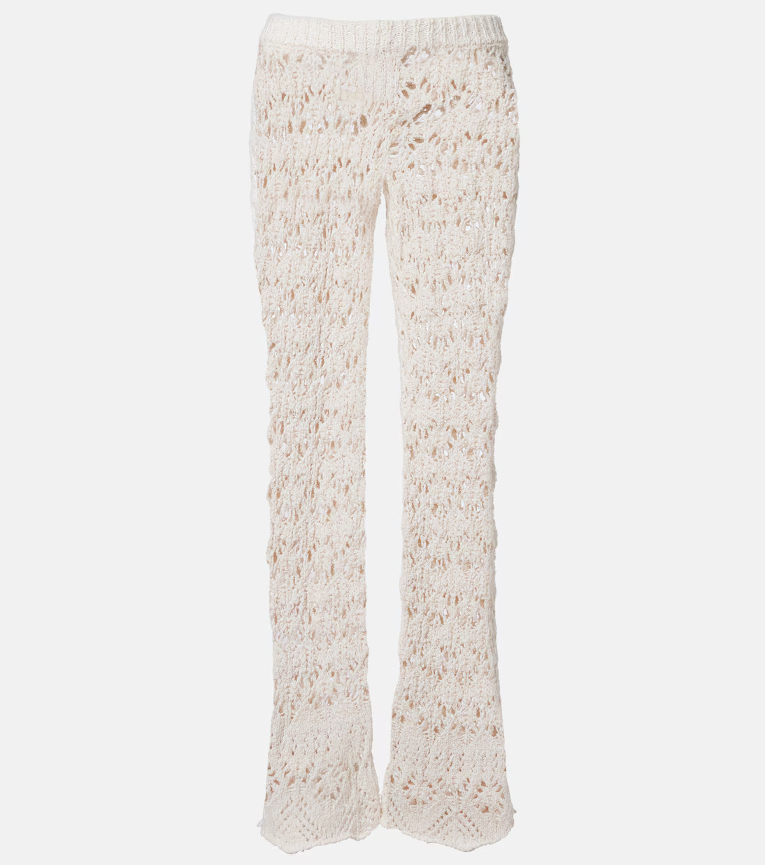 Lagoon Romance crochet flared pants | Mytheresa (US/CA)