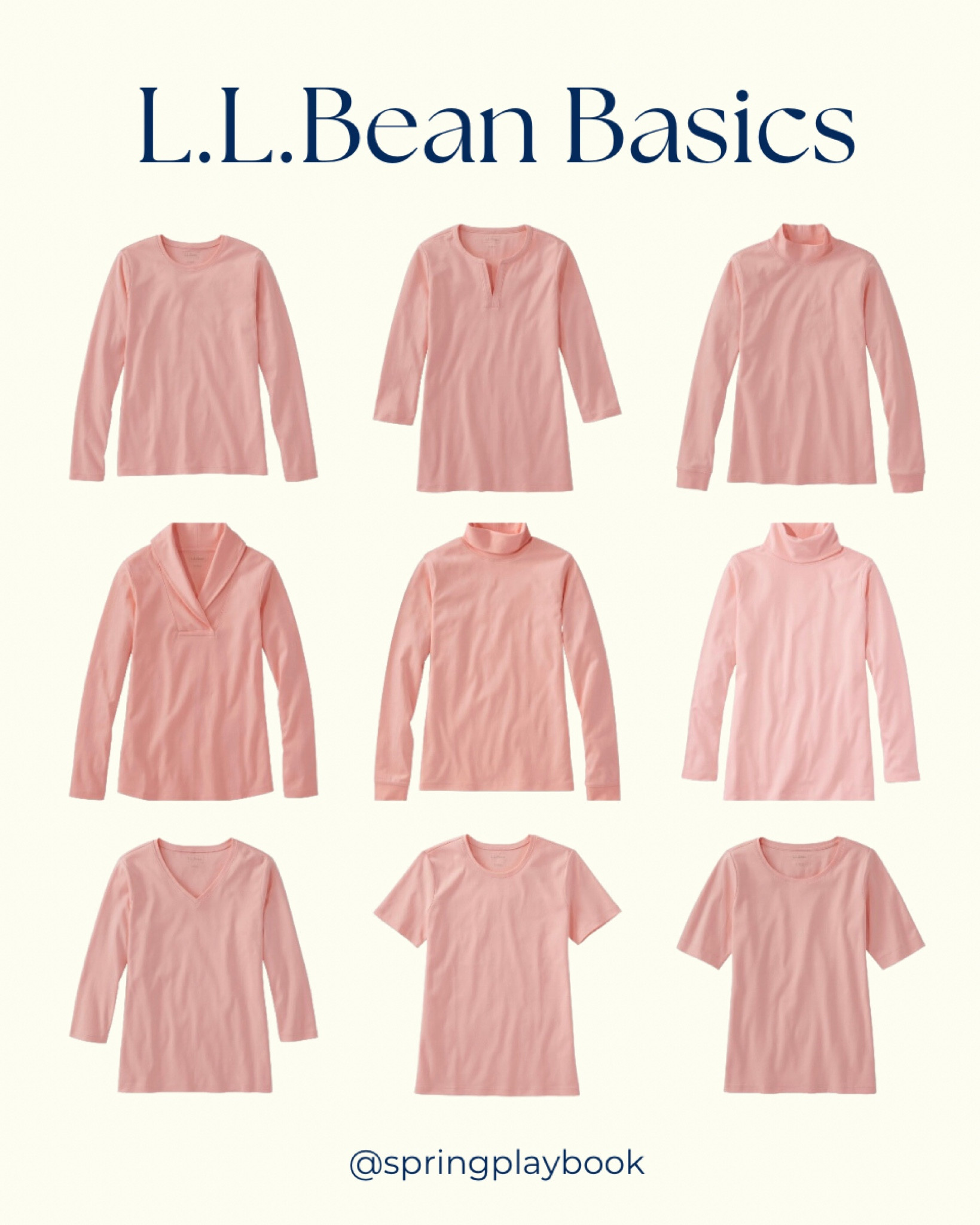 Spring Basics at L.L.Bean. Creamy Apricot looks like a beautiful salmon/pink for Springs. Available in petite & plus

#createdcolorful #createdcolorfulspring #hocspring #tcispring #pcaspring #springpink #springbasics

#LTKplussize #LTKfindsunder50 #LTKmidsize