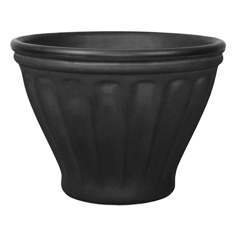 Slate Grey Baccellato Bell Outdoor Planter, Large | At Home
