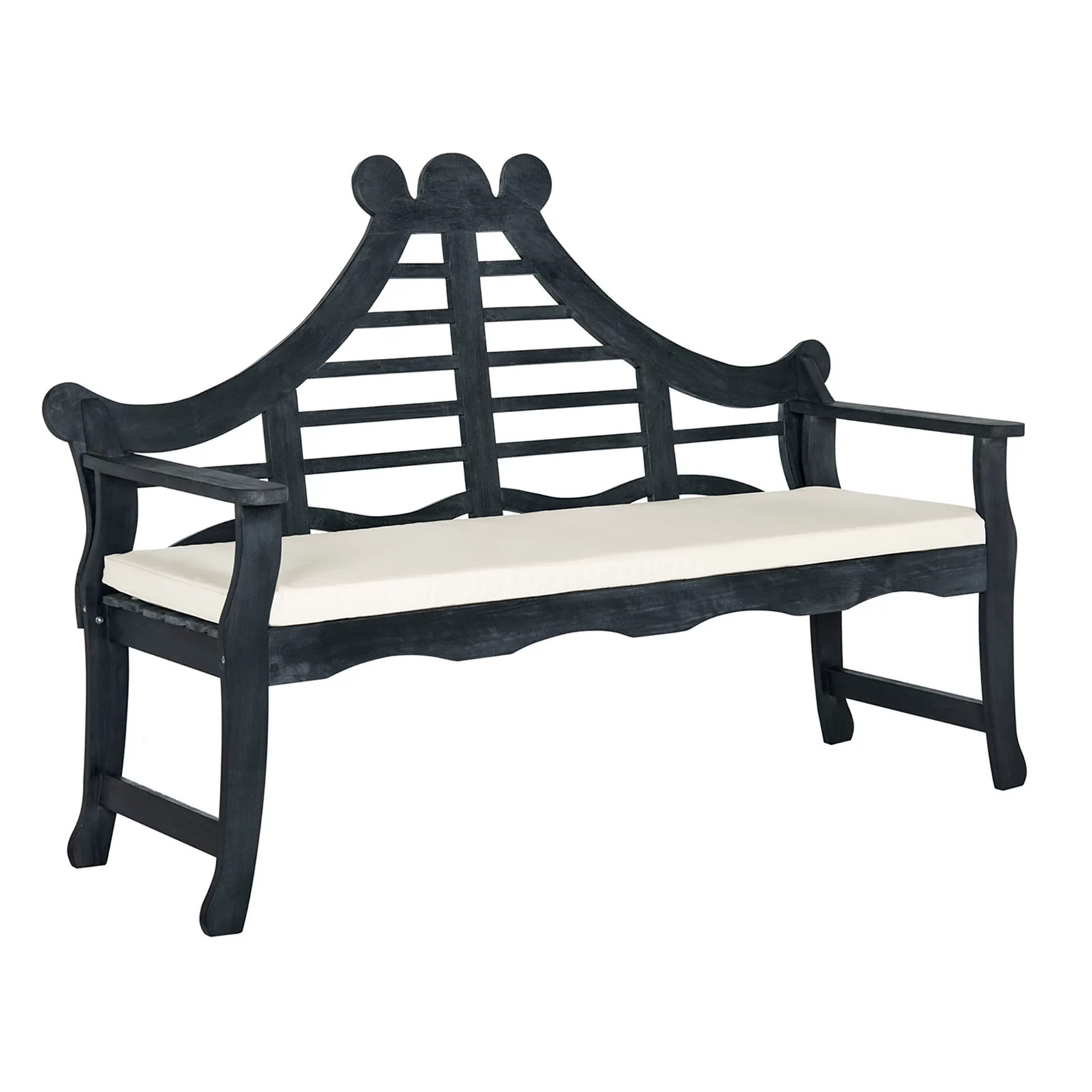 Safavieh Azusa Indoor / Outdoor Bench, Dark Gray | Kohl's