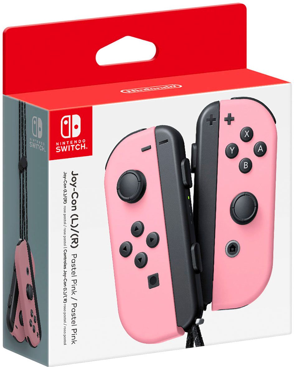 Nintendo Joy-Con (L)/(R) Pastel Pink - Best Buy | Best Buy U.S.