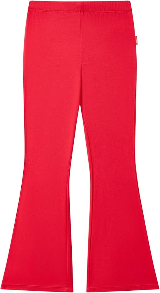 Toddler Girls Flare Leggings Bamboo Viscose Soft and Stretchy Little Girl Bell Bottoms | Amazon (US)