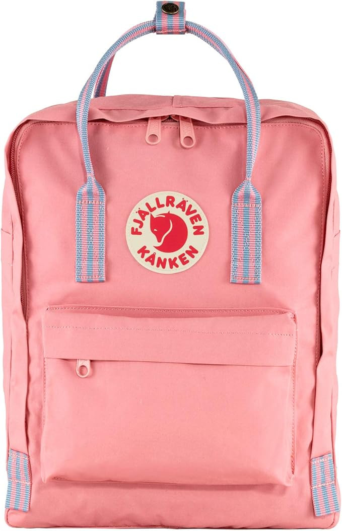 Fjallraven, Kanken Classic Backpack for Everyday, Pink-Long Stripes | Amazon (US)