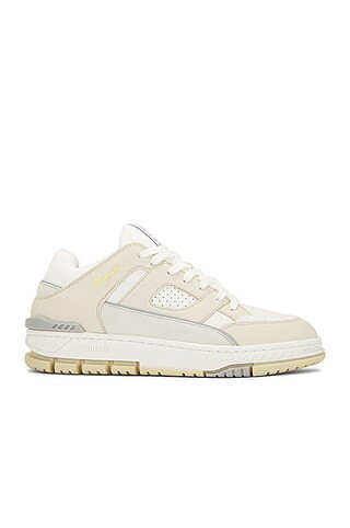 Axel Arigato Area Lo Sneaker in Cremino & White - Cream. Size 41 (also in 40). | FWRD 