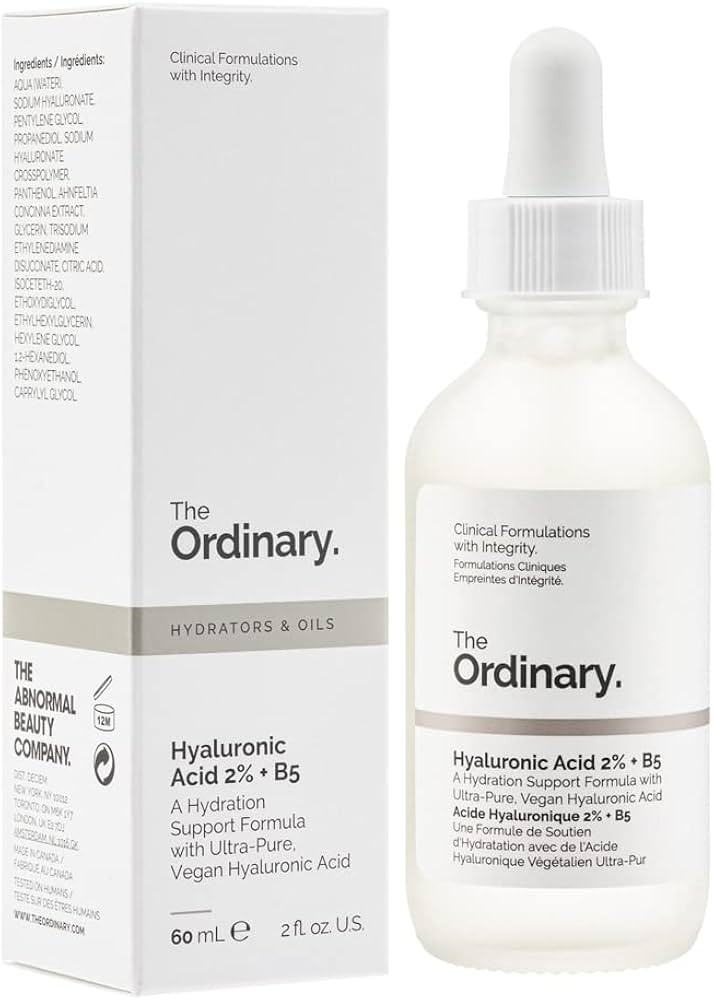 The Ordinary Hyaluronic Acid 2% + B5 - Large 60mL/2oz | Amazon (US)