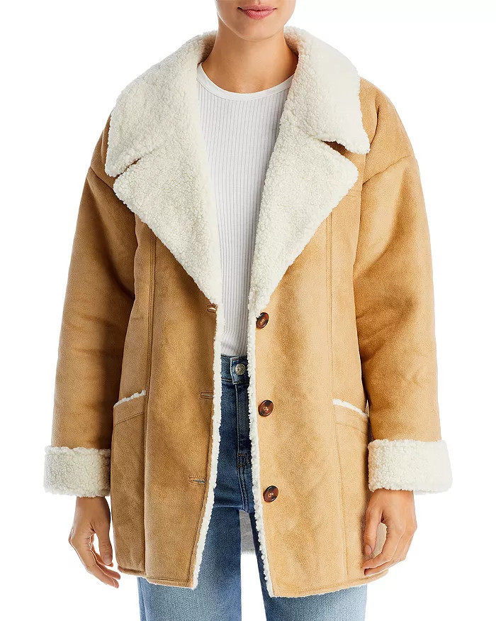Diogo Faux Fur Trim Coat - 100% Exclusive | Bloomingdale's (US)