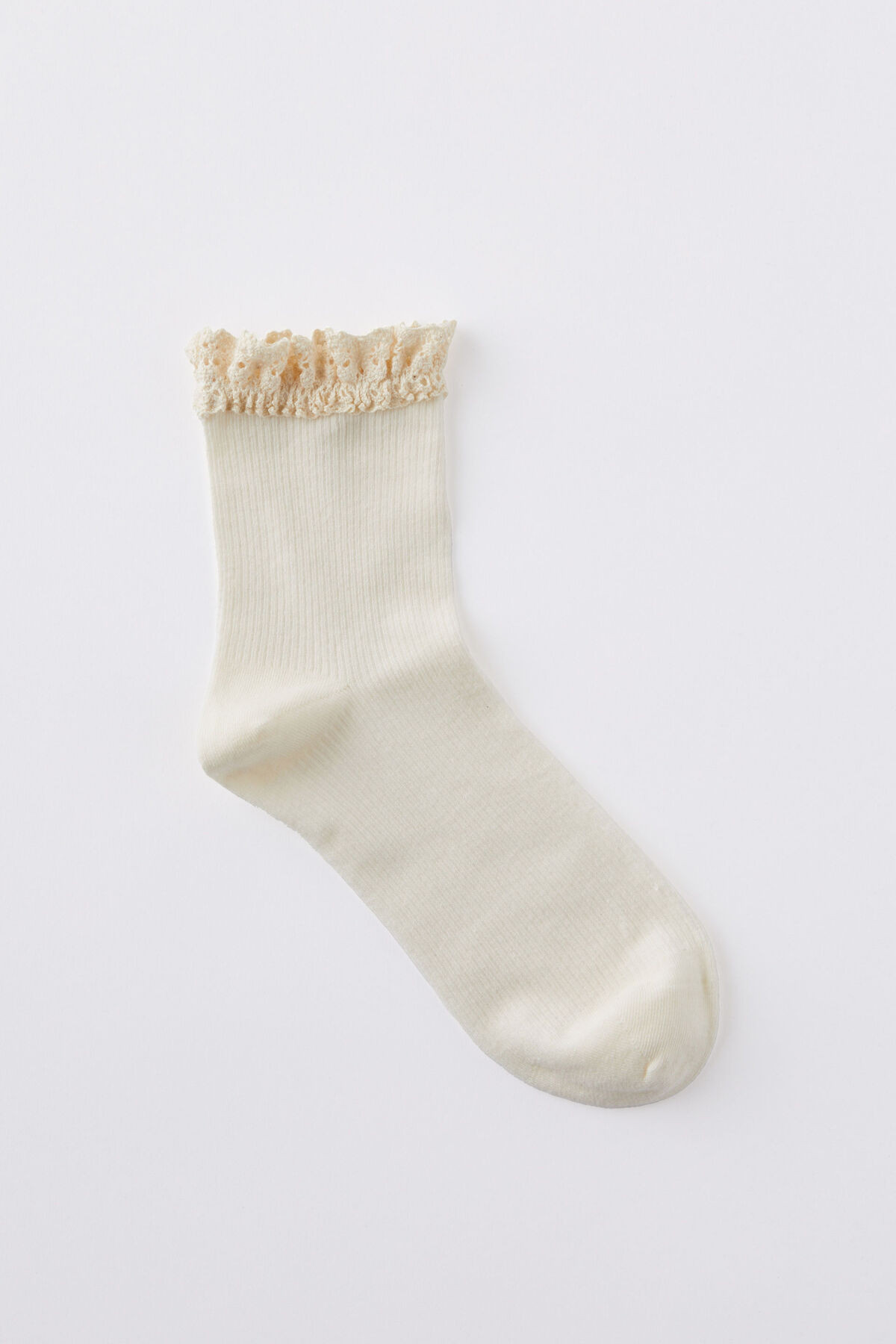Femme Frill Mid Crew Sock | Cotton On (ANZ)