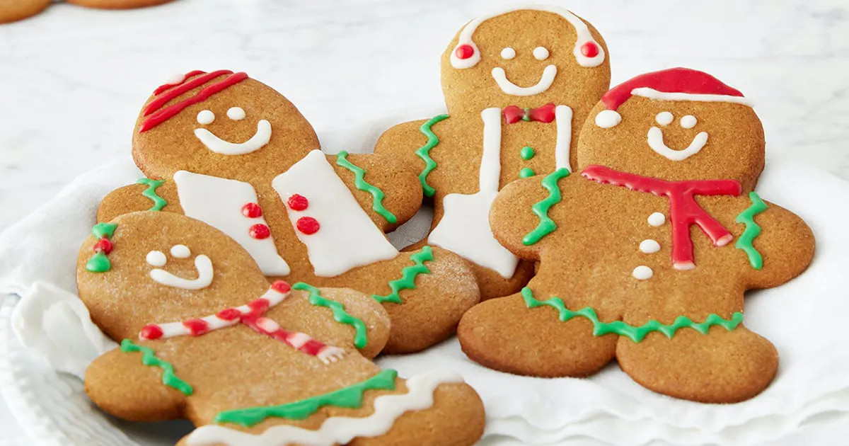 Gingerbread Cookie People DIY Baking Kit by Red Velvet NYC | Goldbelly | Goldbelly
