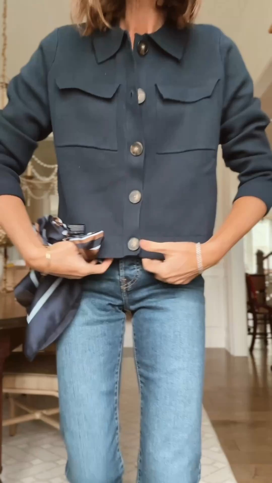 Small in sweater 
26 in jeans 
#ad #founditonamazon #winterfavorites2025 @amazon 