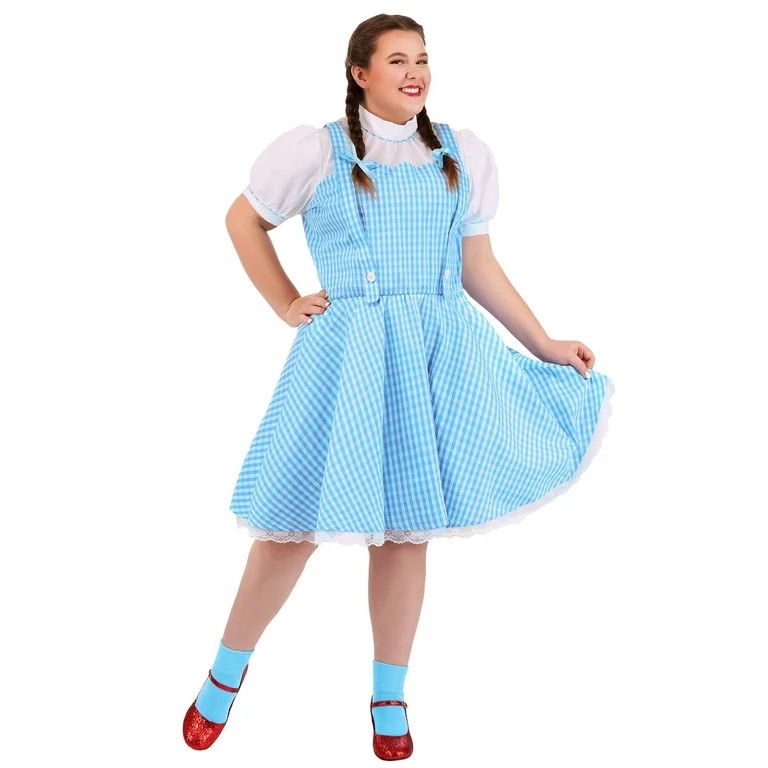 Plus Size Wizard of Oz Dorothy Costume | Walmart (US)