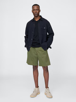 Pleated Khaki Shorts | Gap (US)