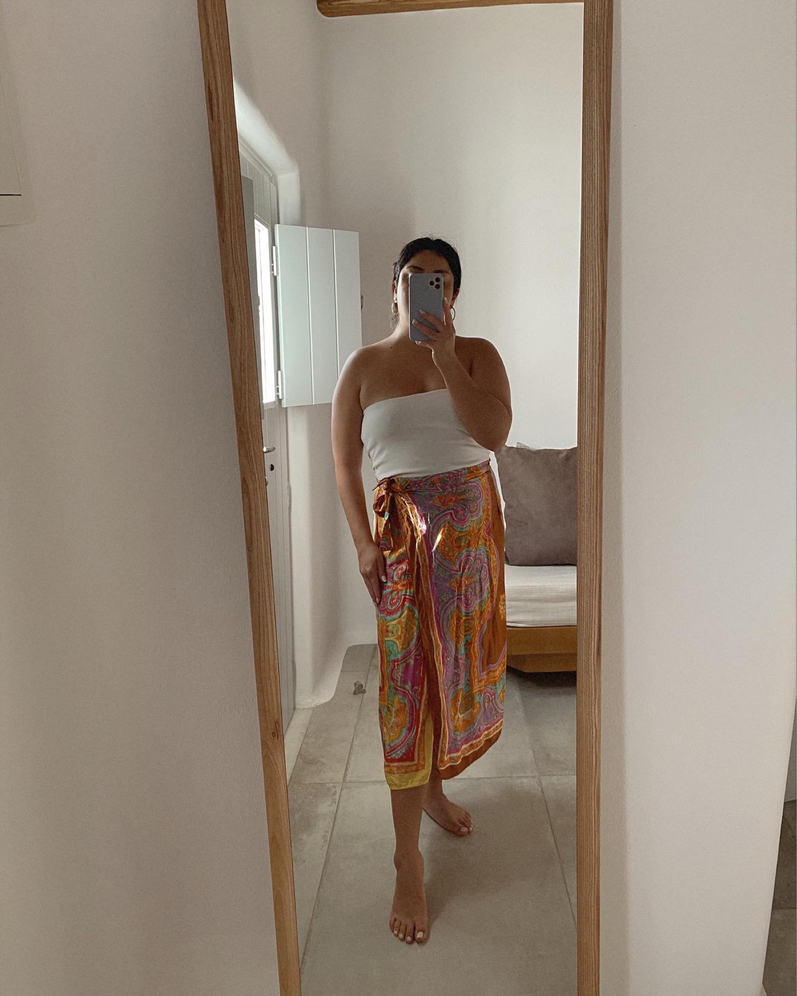 One of my favorite go to travel styles or for a pool day in California! A timeless and simple tube top paired with a sarong wrapped as a skirt. Simple, chic, and stylish ✨

#LTKunder100 #LTKSeasonal #LTKstyletip