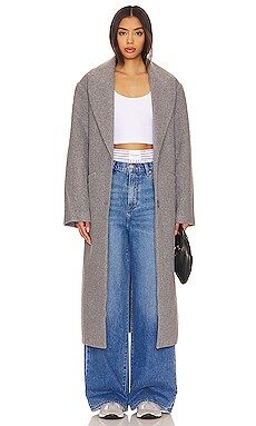 LIONESS Olsen Coat in Slate from Revolve.com | Revolve Clothing (Global)