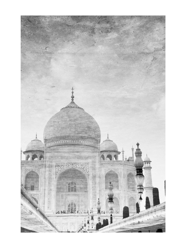 Reflection of the Taj Mahal | Minted