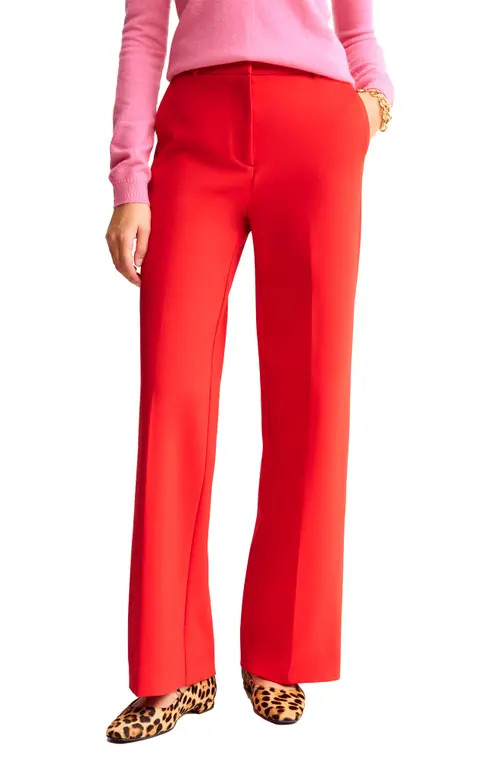 Boden Westbourne Stretch Ponte Pants in Hot Pepper at Nordstrom, Size 10 | Nordstrom